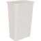 Hardware Resources Single White 50 Quart Top-Mount Trashcan Pullout for 15" Opening CAN-TMS1550W-K - alternate 2